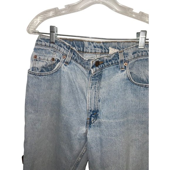 LEVI'S 550 Vintage? Relaxed Fit Tapered Leg Size 13 Junior's Short *FLAWED READ* - Picture 3 of 16